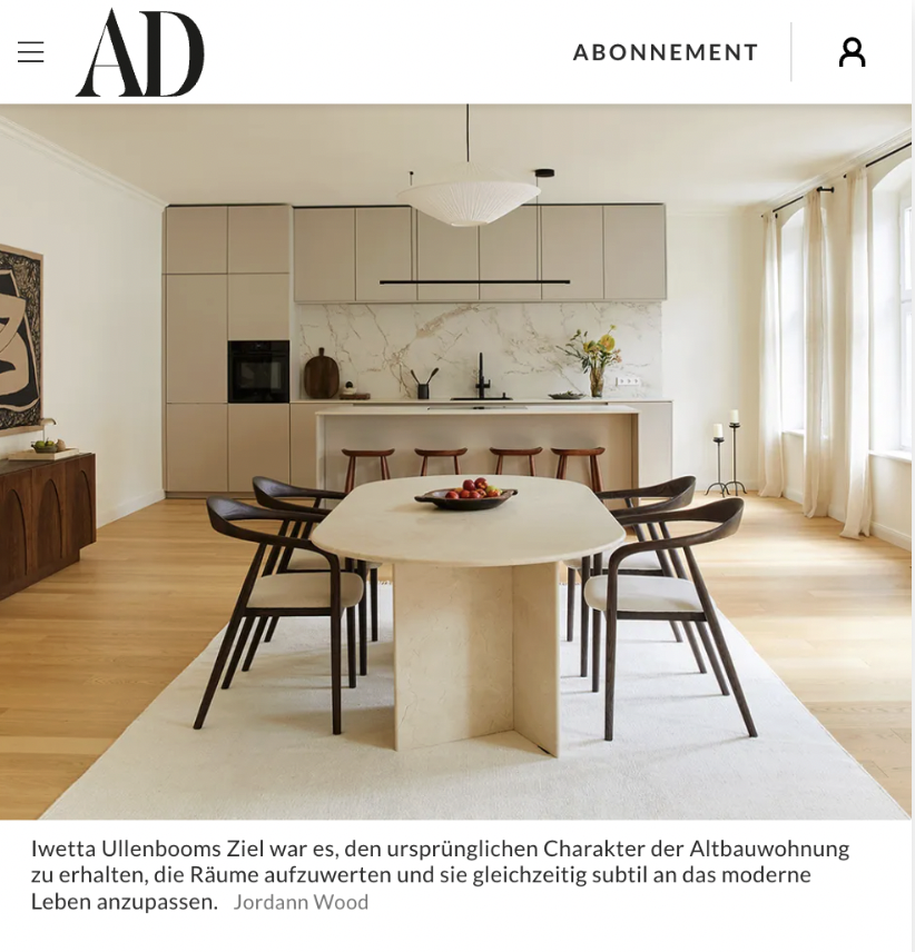 Pressesnippet Berliner Altbauwohnung